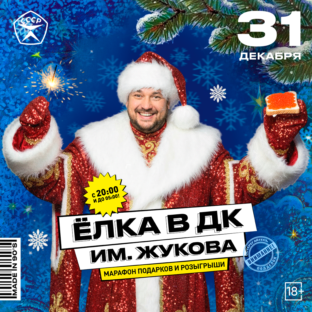 Елка в ДК Имени Жукова