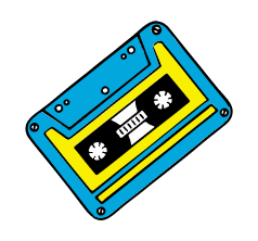 Стикер Касета
